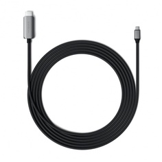 Кабель Satechi USB-C To HDMI 2.1 8K Cable. Цвет: серый космос