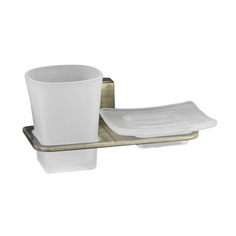 Держатель стаканчика и мыльницы WasserKRAFT Exter 5226 9061240