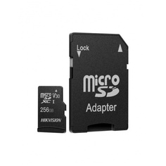 Карта памяти microSDXC 256Gb Hikvision Class 10 UHS-I U1 + ADP (92/50 Mb/s)