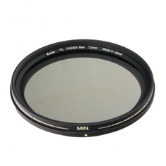Фильтр Нейтрально-серый KENKO 72S PL FADER с переменной плотностью ND3-ND400