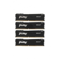 Память оперативная DDR4 Kingston Fury Beast 16GB 2666MHz (KF426C16BBK4/16)