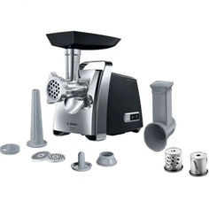 Мясорубка Bosch MFW67440 2000Вт черный/серебристый