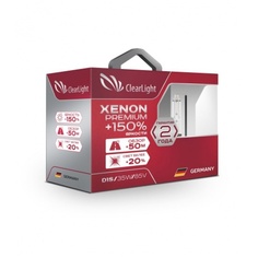 Лампа ксеноновая Clearlight Xenon Premium+150% H3 (1 шт)