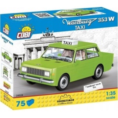 Конструктор "Автомобиль Wartburg 353W Taxi" 75 дет. арт.24528 Co.Bi.