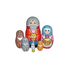 Матрешка Нескучные игры "Колобок" 7 перс. арт.Р-45/742 (