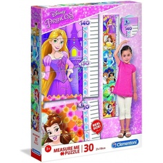 Пазл 30 арт.20328 "Измерь меня. Disney Принцессы" /6 Clementoni
