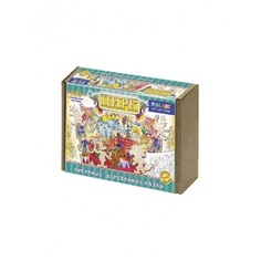 Фигурный деревянный пазл "FUN ART collection" Цирк 8328 Нескучные игры