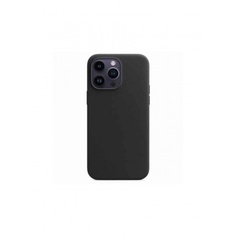Чехол защитный Red Line для iPhone 14 Pro Max, для MagSafe, кожаный, черный