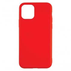 Чехол силиконовый Red Line для iPhone 14 Pro, для MagSafe с микрофиброй, Red