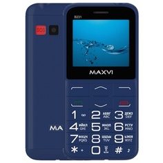 Мобильный телефон Maxvi B231 Blue