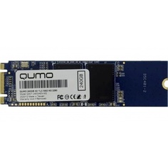 Накопитель SSD Qumo Novation 240GB M.2 2280 SATA-III 3D TLC OEM (Q3DT-240GAEN-M2)
