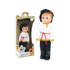 Кукла Мальчик в русском костюме 30 см (кукла пластмассовая) Весна В3909