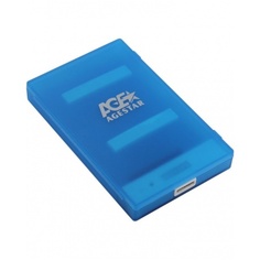 Внешний корпус для HDD/SSD AgeStar 3UBCP1-6G (BLUE) 2.5" синий