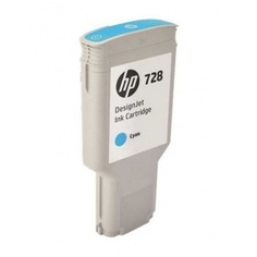Картридж струйный HP 728 F9K17A голубой (300мл) для HP DJ T730/T830