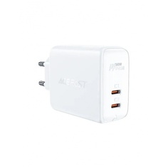Зарядное устройство ACEFAST A29 PD50W GaN USB-C+USB-C dual port charger (EU). Цвет: белый