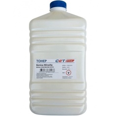 Тонер Cet NF5Y CET8813500 желтый бутылка 500гр. для принтера Konica Minolta Bizhub C220/280/360