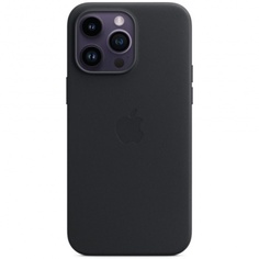 Чехол Apple iPhone 14 Pro Max Leather Case with MagSafe, midnight (MPPM3)