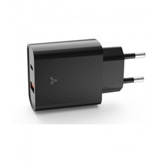 Сетевое зарядное устройство Accesstyle Crystal 20WUT Black
