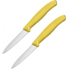Набор ножей кухонных Victorinox Swiss Classic (6.7606.L118B) 2 шт желтый