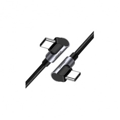 Кабель угловой UGREEN US323 (70531) Angled USB-C Cable черный