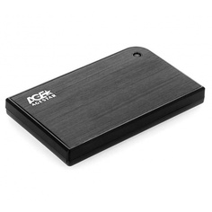 Внешний корпус для HDD/SSD AgeStar 3UB2A14 SATA II пластик/алюминий черный 2.5"