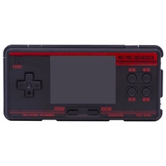 Игровая приставка RETRO GENESIS PORT 3000 чёрно-красная (4000+ игр)