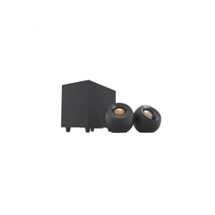 Колонки Creative PEBBLE PLUS 2.1 черный 8Вт