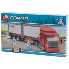 Конструктор "Фура" (345 деталей) в коробке Sluban