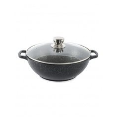 Казан SILVER STONE 4л 28см с крышкой GORNITCA LKN281CC