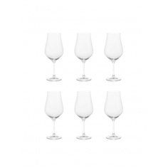Набор бокалов для вина TULIPA OPTIC 6шт 550мл CRYSTALEX CR550101TO