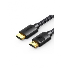 Кабель UGREEN HD119 (30999) 4K HDMI Cable Male to Male Braided. 1 м. черный