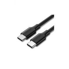 Кабель UGREEN US286 (50998) USB-C 2.0 Male To USB-C 2.0 Male 3A Data Cable. 1,5м. черный