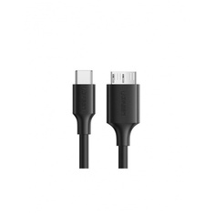 Кабель UGREEN US312 (20103) Micro USB 3.0 To USB-C 3.1 3A. 1 м. черный