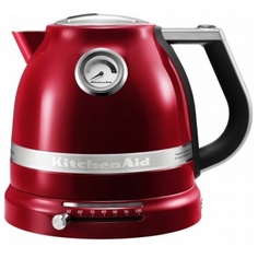Чайник электрический KitchenAid 5KEK1522 1.5л. 2400Вт серебристый матовый/карамельное яблоко