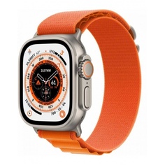 Умные часы Apple Watch 8 Ultra 49mm Titanium Case with Orange (MNHA3LL/A)