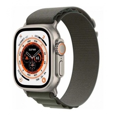 Умные часы Apple Watch 8 Ultra 49mm Titanium Case with Green (MQEX3LL/A)