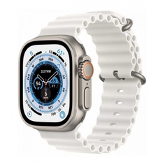 Умные часы Apple Watch 8 Ultra 49mm Titanium Case with White (MNH83LL/A)
