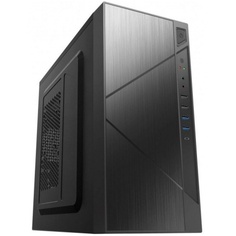 Корпус Foxline Forza, black, с блоком питания 450Вт (FZ-059-SX450R-U32C)