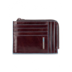 Чехол для кредитных карт Piquadro Blue Square PU1243B2R/MO коричневый натур.кожа
