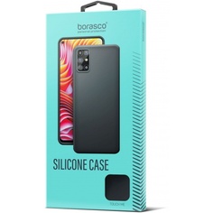 Чехол BoraSCO Silicone Case матовый для Tecno Pova 4 Pro черный