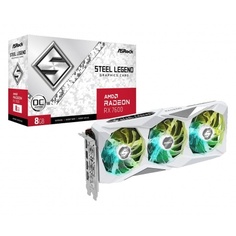 Видеокарта AsRock Radeon RX 7600 Steel Legend 8G (RX7600 SL 8GO)