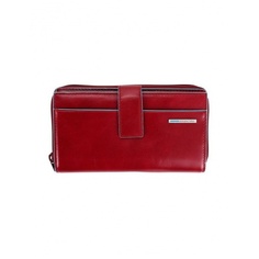 Кошелек женский Piquadro Blue Square PD1354B2R/R красный натур.кожа