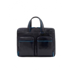 Сумка Piquadro Blue Square Revamp, синий натур.кожа CA6105B2V/BLU