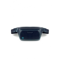 Сумка на пояс Piquadro Blue Square, синий натур.кожа CA2174B2/BLU2