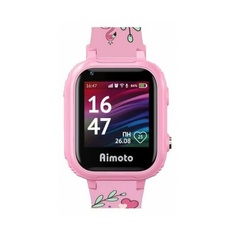 Детские умные часы Aimoto Pro 4G (8100821) Фламинго