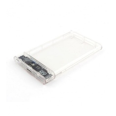 Внешний корпус для HDD/SSD 2.5" AgeStar 3UB2P4 (TRANSPARENCY) прозрачный