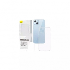 Чехол Baseus Corning Series для iPhone 14 Plus + защитное стекло 2шт Transparent/прозрачный (P60112202201-02)