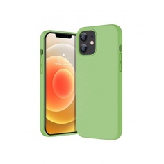 Чехол-накладка Krutoff Silicone Case для iPhone 12 mini (mint) 1