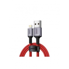 Кабель UGREEN US293 (80635) USB-A to Lightning Cable. 1 м. красный