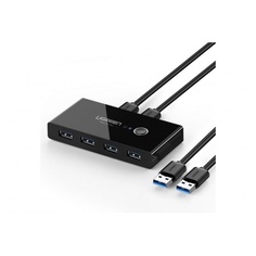Хаб разветвитель портов UGREEN с переключателем 4хUSB 3.0 (30768)